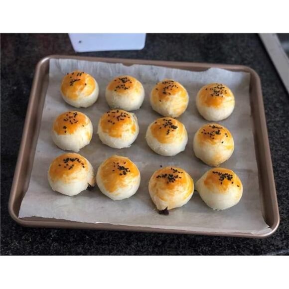 11 Inch Baking Sheets Pan Nonstick Set of 2, Walooza Cookie Sheet Replacement - Picture 5 of 8